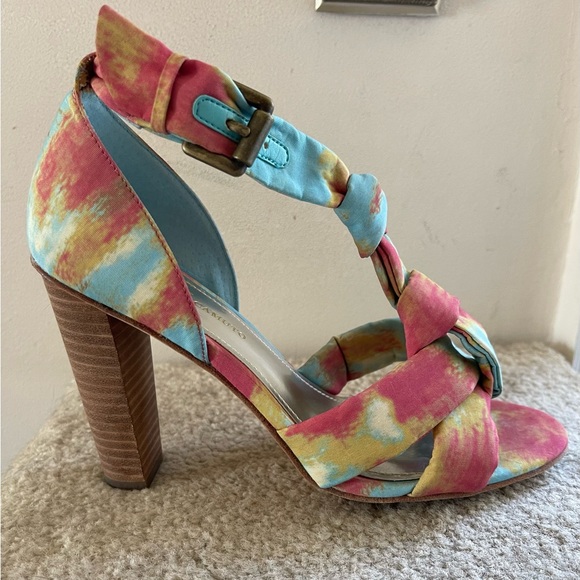 Vince Camuto Shoes - Vince Camuto Tie Dye knotted heels